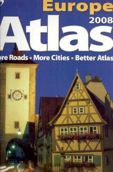 AAA 2008 Europe Road Atlaseurope 