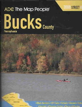 ADC Bucks County Pennsylvania 2008 Street Atlasadc 