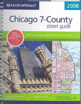 Rand McNally 2008 Chicago 7-County Street Guiderand 
