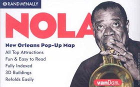 Vandam New Orleans, Louisiana Pop-Up Mapvandam 