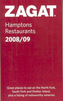 ZAGAT Hamptons Restaurants 2008/09zagat 
