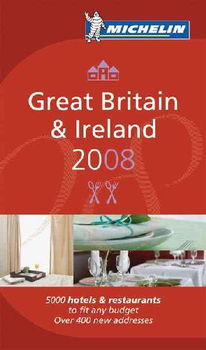 Michelin Red Guide 2008 Great Britain & Irelandmichelin 