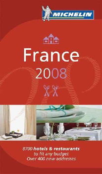 Michelin Red Guide 2008 Francemichelin 