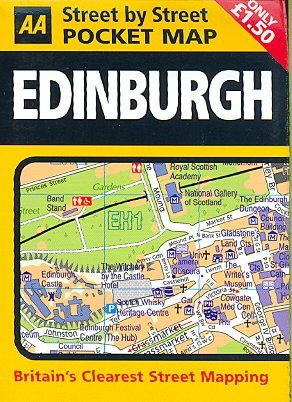 AA Street by Street Pocket Map Edinburghstreet 