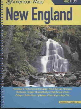 American Map New England Road Atlasamerican 