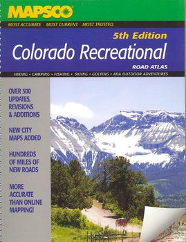 Mapsco Colorado Recrational Road Atlasmapsco 