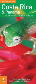The Rough Guide to Costa Rica & Panama Maprough 