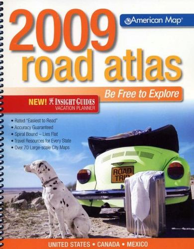 American Map 2009 Road Atlas Midsizeamerican 