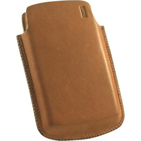 Brown Vertical Pouch for BlackBerry 8830 World-Edition