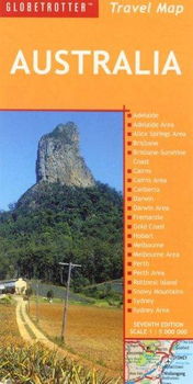 Globetrotter Travel Map Australiaglobetrotter 