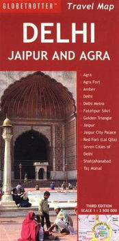 Globetrotter Delhi, Jaipur and Agra Travel Mapglobetrotter 