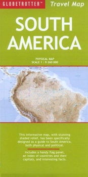 Globetrotter South America Travel Mapglobetrotter 
