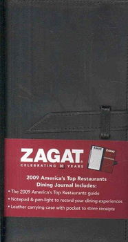 ZagatSurvey 2009 America's Top Restaurants Dining Journalzagatsurvey 