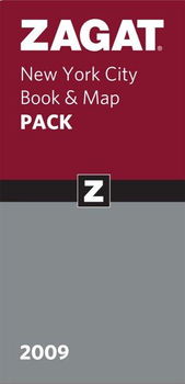 Zagat 2009 New York City Book & Map Packzagat 