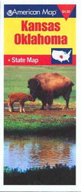 American Map Kansas Oklahomaamerican 