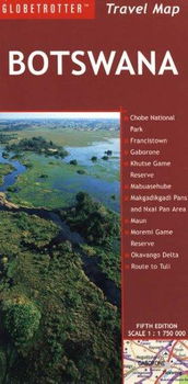 Globetrotter Botswana Travel Mapglobetrotter 