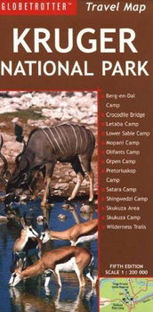 Globetrotter Kruger National Park Travel Mapglobetrotter 