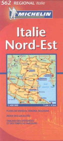 Michelin Italy North East Map / Michelin Italy North-East Mapmichelin 