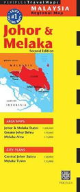 Periplus TravelMaps Johor & Melakaperiplus 