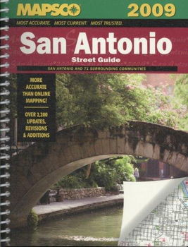 Mapsco 2009 San Antonio Street Guidemapsco 