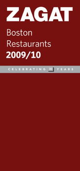 Zagat 2009/ 10 Boston Restaurantszagat 