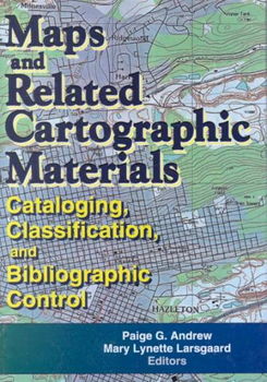 Maps and Related Cartographic Materialsmaps 