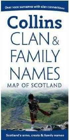 Collins Clan & Family Names Map of Scotlandcollins 