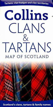 Collins Clans & Tartans Map of Scotlandcollins 