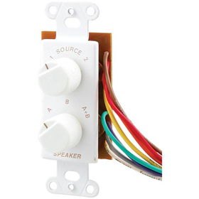 PRO-WIRE IW-202 SOURCE/SPEAKER SELECTOR SWITCH (WHITE)