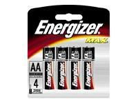 BATTERY, 4 - PACK ENERGIZER MAX AA