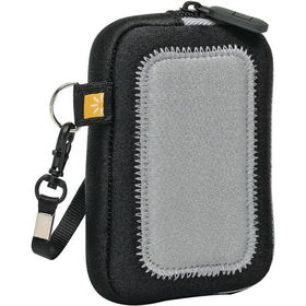 PocketsTM Small Digital Camera Case - Black/Silverpocketstm 