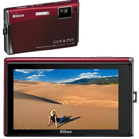 10 MP Coolpix S60 burgundy