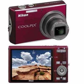 14.5 MP Coolpix S710 red