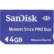 Sandisk 4 GB Ultra II Memory Stick Pro Duo Memory Card