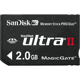 SanDisk 2 GB Ultra II Memory Stick PRO Duo (Retail Package)sandisk 