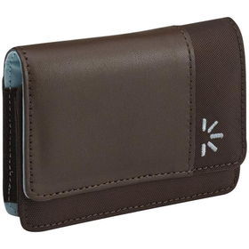 CASE LOGIC EDC-2BROWN EXECUTIVE LEATHER CAMERA CASE (HORIZONTAL, BROWN)