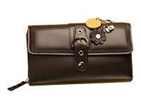 BAG, FASHION CAMERA WALLET, BROWN,