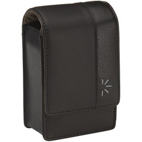 BLACK COMPACT LEATHER