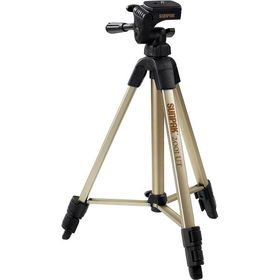SUNPAK 620-020 Tripods with 3-Way Panhead (Folded height: 18.5""; Extended height: 49""; Weight: 2.3 lbs)sunpak 