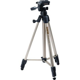 SUNPAK 620-060 Tripods with 3-Way Panhead (Folded height: 20.3""; Extended height: 58.32""; Weight: 2.8 lbs; Includes 2nd quick-release plate)photovideo 