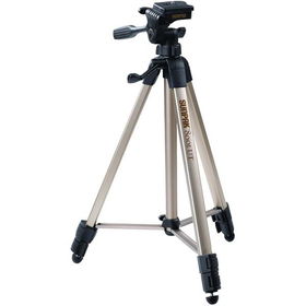 SUNPAK 620-080 Tripods with 3-Way Panhead (Folded height: 20.8""; Extended height: 60.2""; Weight: 2.3 lbs; Includes 2nd quick-release plate)sunpak 