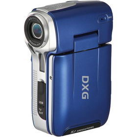 5.0 MEGAPIXEL ULTRA-COMPACT DIGITAL VIDEO CAMERA (BLUE)