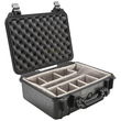 PELICAN 1450-004-110 CASE WITH PADDED DIVIDER (MODEL 1450; DIM: 14.62"L X 10.18"W X 6"H)