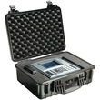 PELICAN 1520-004-110 CASE WITH PADDED DIVIDER (MODEL 1520; DIM: 18.06"L X 12.89"W X 6.72"H)