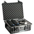 PELICAN 1550-004-110 Case with Padded Divider (Model 1550; Dim: 18.43""L x 14""W x 7.62""H)