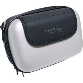 Silver EVA Water-Resistant Hard-Shell Camcorder Case