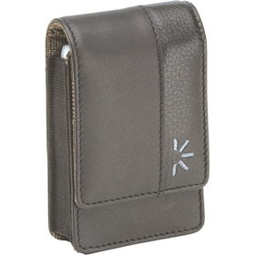 Black Ultra-Compact Leather Camera Case