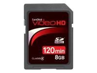 SECURE DIGITAL, 8GB, VIDEO HD, SDHC,