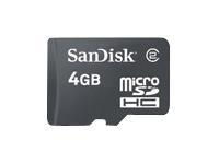 microSDHC 4GB Memory Card