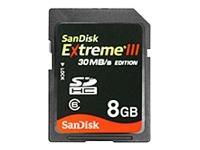 SECURE DIGITAL, 8GB EXTREME, SDHC,